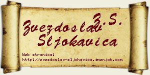 Zvezdoslav Šljokavica vizit kartica